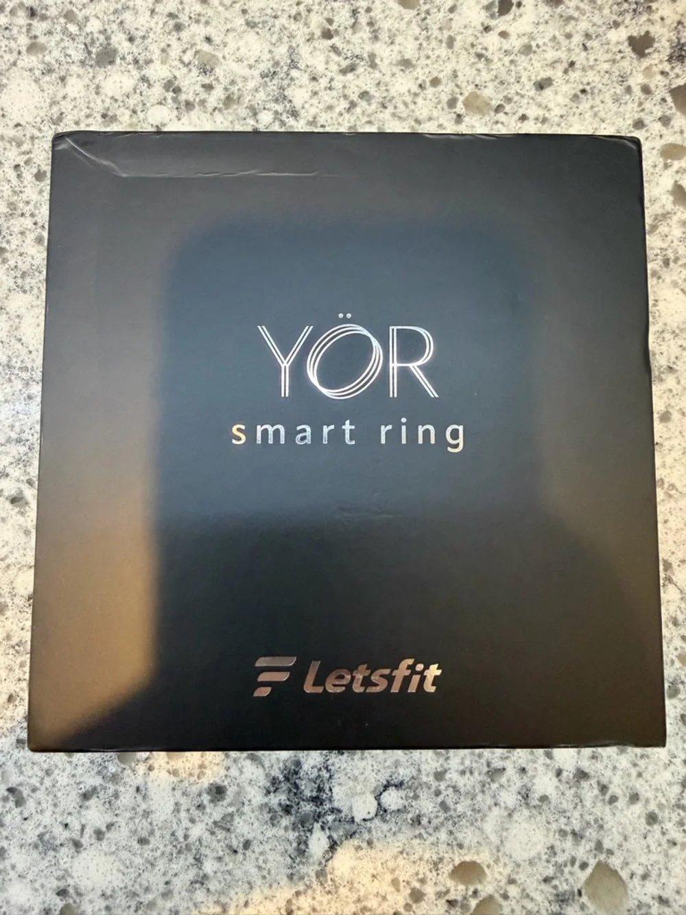 Letsfit YOR Smart Ring Unisex Rose Gold size 6